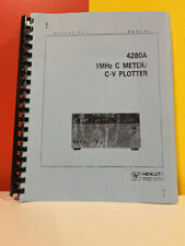 Manual de operação plotadora HP 04280-90001 4280A 1MHz medidor C/C-V, usado comprar usado  Enviando para Brazil