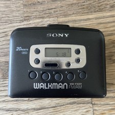 Sony fx221 walkman for sale  TELFORD