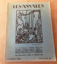 Annales 2327 1929 d'occasion Annales 2327 1929 d'occasion  Valognes