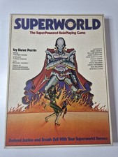 Conjunto de caixa Superworld, Chaosium, Muito bom estado, sem dados, contadores sem cortes comprar usado  Enviando para Brazil