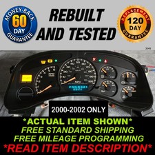 2000-2002 Silverado, Sierra, Tahoe, Suburban, Yukon, Avalanche Gauge Cluster comprar usado  Enviando para Brazil