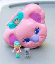 Vintage Polly Pocket 1994 Koala Piknik Parada dla zwierząt domowych Kolekcja Różowa głowa Kompaktowa na sprzedaż  Wysyłka do Poland