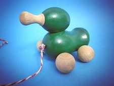 Nachziehspielzeug holz ente gebraucht kaufen  Plauen