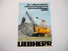 Prospekt liebherr hs841 gebraucht kaufen  Merseburg