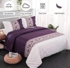 Purple duvet cover for sale  TAMWORTH