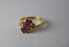 Ruby brilliant ring d'occasion  Expédié en Belgium