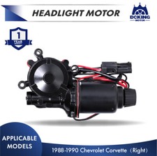 Motor de farol para Chevrolet Corvette C4 1988-1990 apenas 2 fios direito 16510052 comprar usado  Enviando para Brazil