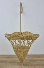 Wicker umbrella wall for sale  WIMBORNE