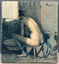 Tableau ancien huile d'occasion  Paris IX
