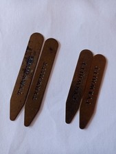 Paare messing kragenstäbchen gebraucht kaufen  Donauwörth