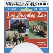 Los Angeles Zoo - View-Master 3 molinetes conjunto no cartão - 5451 comprar usado  Enviando para Brazil