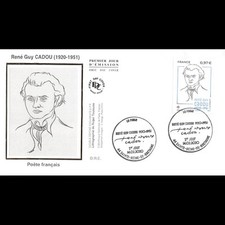 Fdc soie rené d'occasion  Crécy-la-Chapelle