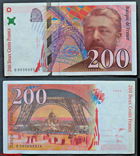 Billet 200 francs d'occasion  Saint-Jean-de-Sauves