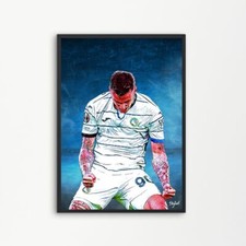 Poster quadro calcio usato  Nardo