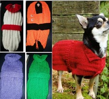 Hand knitted dog for sale  SUNDERLAND