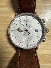 Relógio cronógrafo Charlie Paris com pulseira de couro na caixa original. comprar usado Relógio cronógrafo Charlie Paris com pulseira de couro na caixa original. comprar usado  Enviando para Brazil