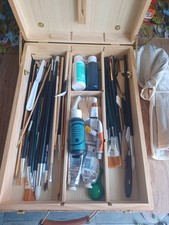 Art box brushes for sale  BRIDGEND