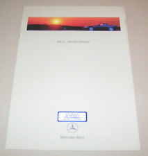 Brochure booklet mercedes d'occasion  Expédié en Belgium