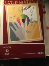 Ma65 cned mathematiques d'occasion  Montluçon