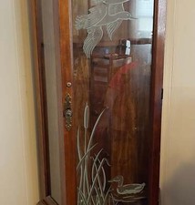 Wooden gun cabinet for sale  Essex