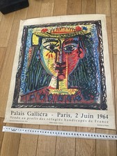 Pablo picasso affiche d'occasion  Paris XI