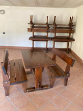 Tavoli panche legno usato  Visano