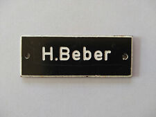Namensschild klingelschild bri gebraucht kaufen  Burg-Umland