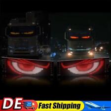 2Pcs LED Display Screen Panel Car Devil Eyes Light App Control for Party Concert, usado comprar usado  Enviando para Brazil