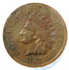1877 indian cent for sale  San Diego