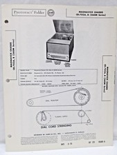 Vintage Sams Photofact Pasta Rádio Peças Manual Magnavox Chassi CR-702A B comprar usado  Enviando para Brazil