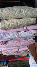 vintage fabric material fabric for sale  PETERBOROUGH