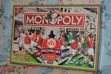 Monopoly farewell highbury for sale  ENFIELD