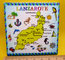 Fridge magnet lanzarote for sale  DEESIDE