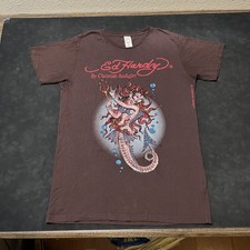 Camiseta Ed Hardy Feminina Média Sereia Strass Vintage Christian Audigier comprar usado  Enviando para Brazil