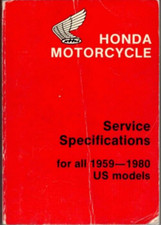 Motocicletas genuínas Honda manual de especificações de serviço do revendedor/proprietário 1959-1980 comprar usado  Enviando para Brazil