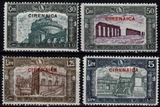 1930 cirenaica serie usato  Italia