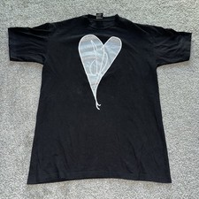 Camiseta vintage nova sem etiquetas anos 90 1996 Smashing Pumpkins Mellon Collie Heart tamanho G comprar usado  Enviando para Brazil