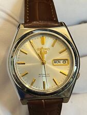 Vintage Seiko 5 Automático 21 Joias Julho 1997 Dia-Data 7S26-3170 Japão comprar usado  Enviando para Brazil