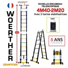 Escabeau télescopique fonctio d'occasion  Nice-