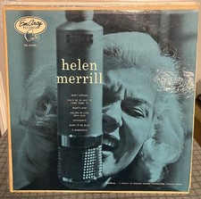 HELEN MERRILL • First Pressing! 1955 VOCAL JAZZ EmArcy Silver Rim Blue Print EX! comprar usado  Enviando para Brazil