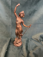 Antique spelter figure for sale  LEATHERHEAD