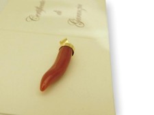 Ciondolo corno corallo usato Ciondolo corno corallo usato  Torre del Greco