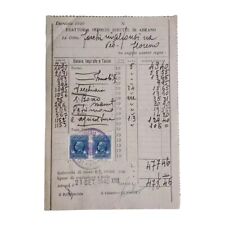 1940 cedola imposte usato  San Pietro di Morubio