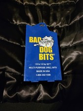 Conjunto de brocas Bad Dog 12 peças multiuso de alta velocidade. Perfeito estado nº 1/8 comprar usado Conjunto de brocas Bad Dog 12 peças multiuso de alta velocidade. Perfeito estado nº 1/8 comprar usado  Enviando para Brazil