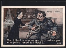 Old postcard thince d'occasion  Expédié en Belgium