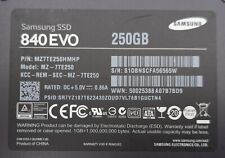 Lote de 5 unidades de estado sólido Samsung SSD 840 EVO 250GB 2.5" MZ-7TE250 MZ7TE250HMHP, usado comprar usado  Enviando para Brazil