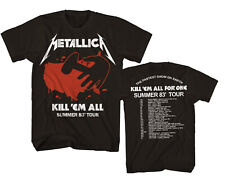 Usado, Camisa oficial Metallica cd lgo KILL EM ALL SUMMER TOUR 1983 LRG nova relâmpago comprar usado Usado, Camisa oficial Metallica cd lgo KILL EM ALL SUMMER TOUR 1983 LRG nova relâmpago comprar usado  Enviando para Brazil