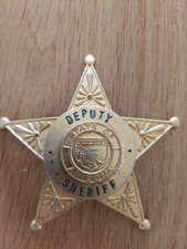 Deputy sheriff badge for sale  MORECAMBE