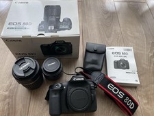 Câmera Digital Canon EOS80D com Lente Bônus e Flash comprar usado  Enviando para Brazil