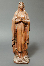 Alte geschnitzte heiligenfigur gebraucht kaufen  Langweiler